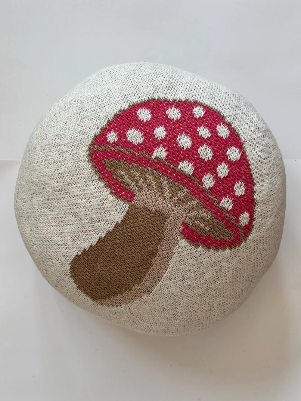 Mushroom Pillow Bundle Mushroom Decorative Knit Pillows Rachel Zoe  Brocante